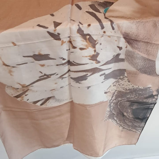 Nepalese Pure Silk Scarf (Large) - view 2