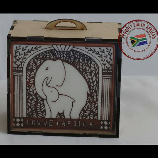 Taste of Africa Coasters set