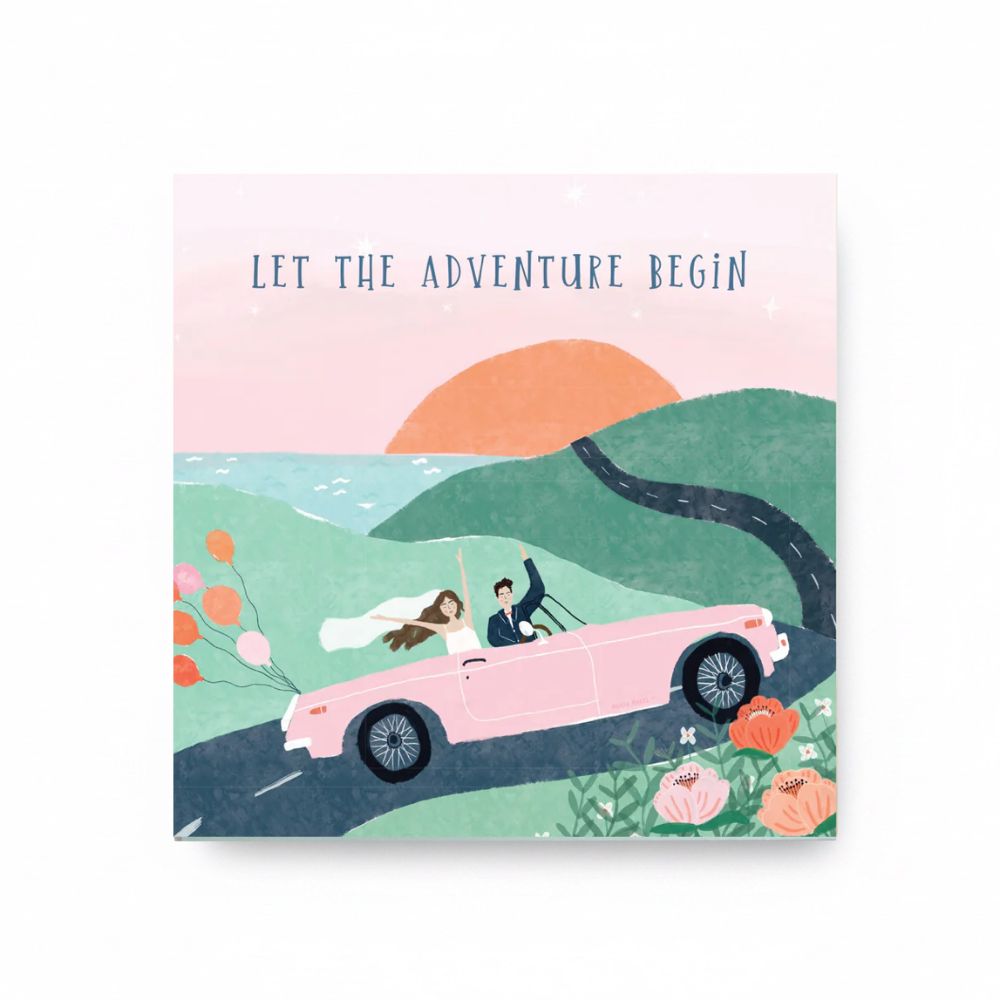 Let The Adventure Begin Greeting Card