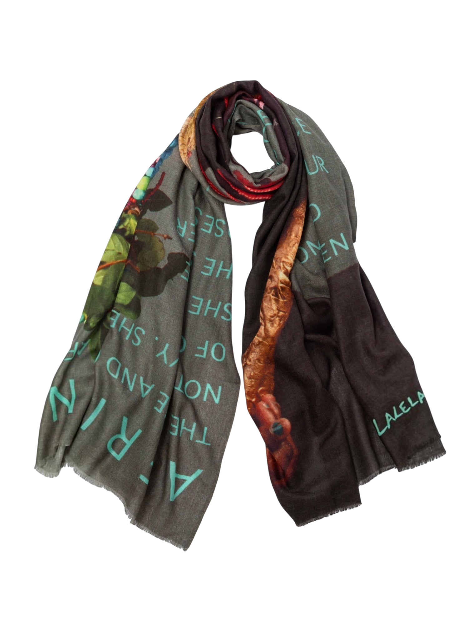 African Queen Scarf - Lalela Scarf - Woolen Scarf