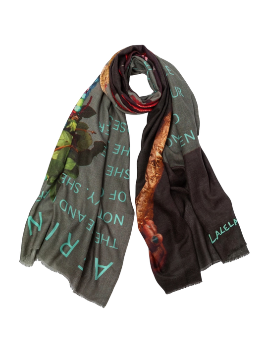 African Queen Scarf - Lalela Scarf - Woolen Scarf