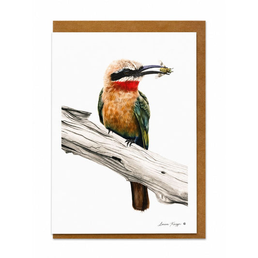 Bee-eater Wildlife Greeting Card