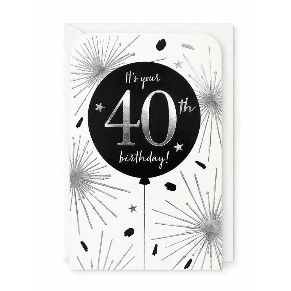 40th Birthday Money Wallet Card - Greeting Card