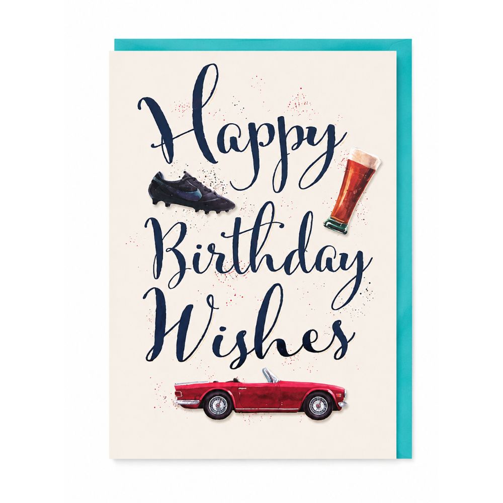 Happy birthday Wishes Card - Greeting Card