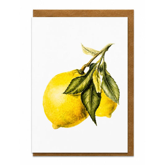 Lemon Botanical Greeting Card