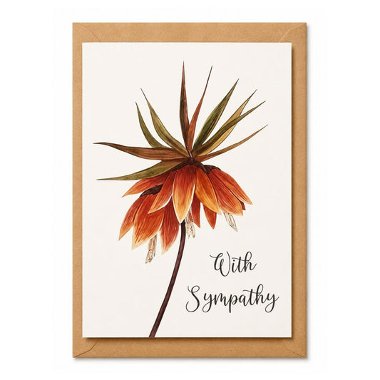 With Sympathy Greeting Card