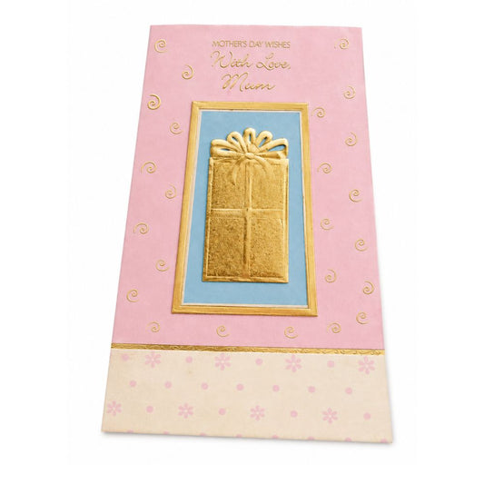 Mother's Day Wishes With Love Mum Card - Greeting Card