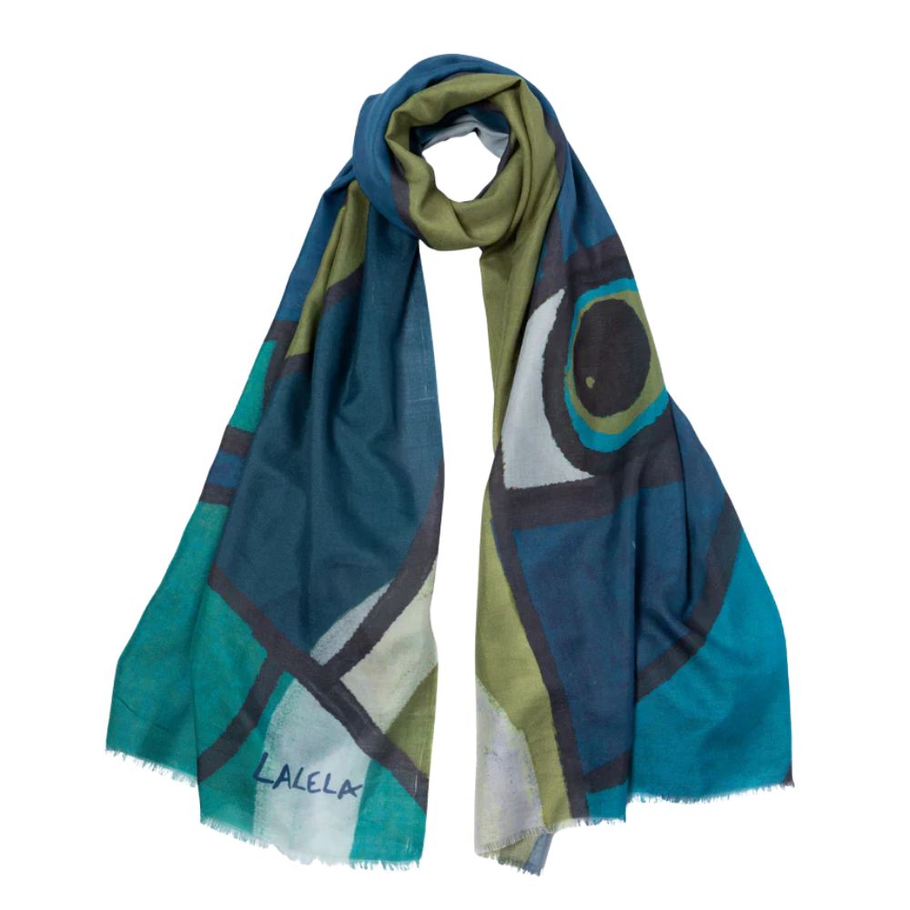 Mykonos Scarf - Lalela Scarf - Cotton Scarf