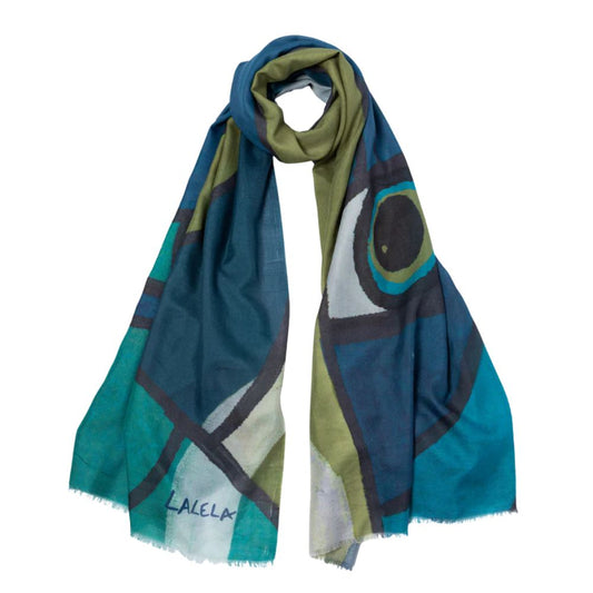 Mykonos Scarf - Lalela Scarf - Cotton Scarf