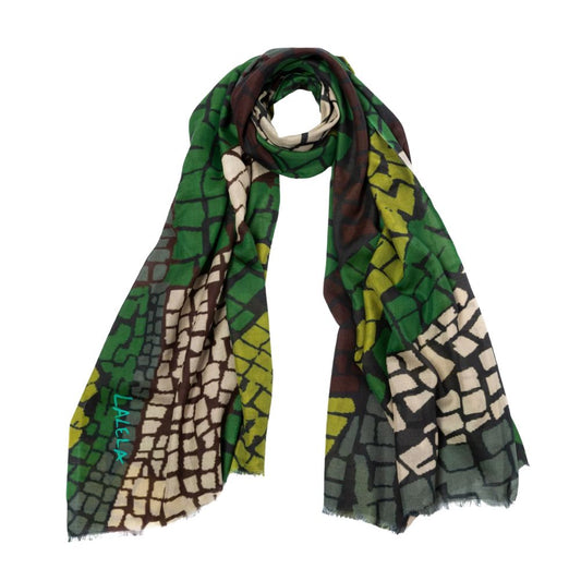 Peacock Scarf - Lalela Scarf - Cotton Scarf