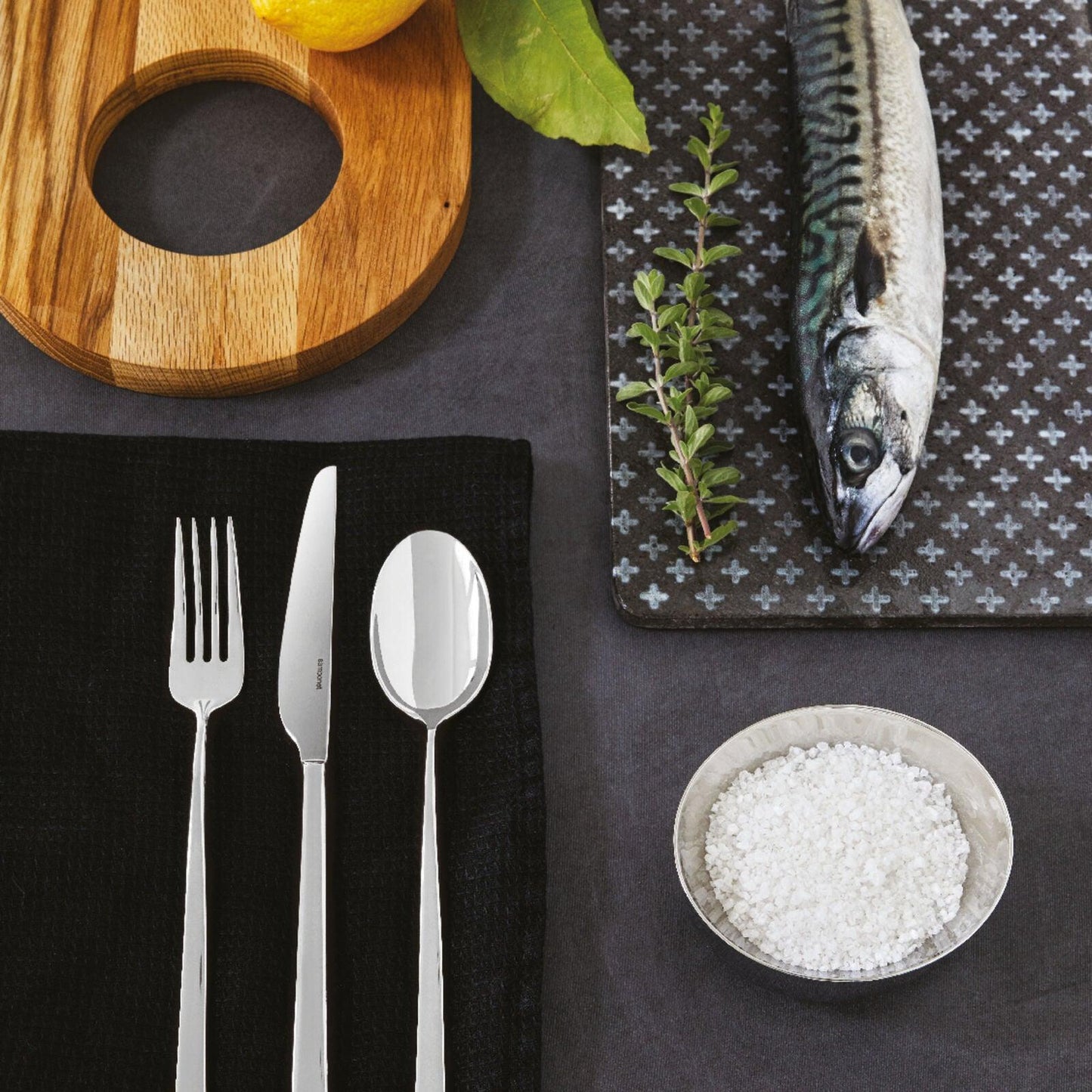 Linea Q Mirror Cutlery Set 36-Piece - Sambonet - Full Cutlery Set - view 3