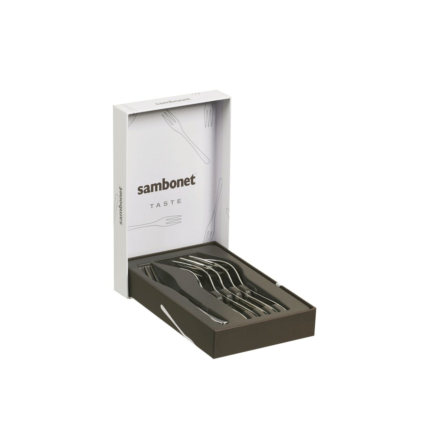 Sambonet Taste Cake & Pastry Forks – Set of 6