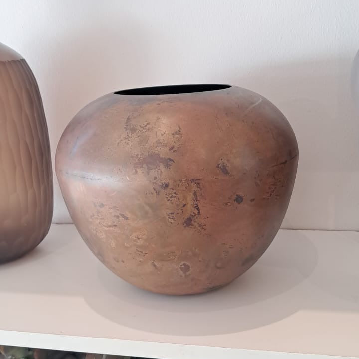 Aurelia Antique Bronze Vessel