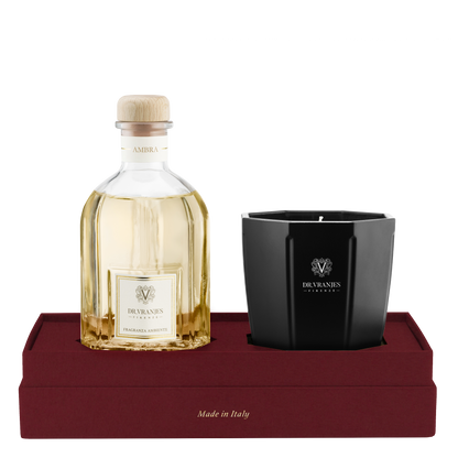 Ambra Luxury Candle and 500ml Diffuser Gift Set - Dr Vranjes