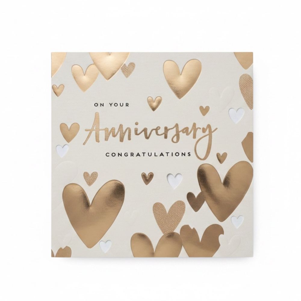 On Your Anniversary Congratulations Card - Greeting Card