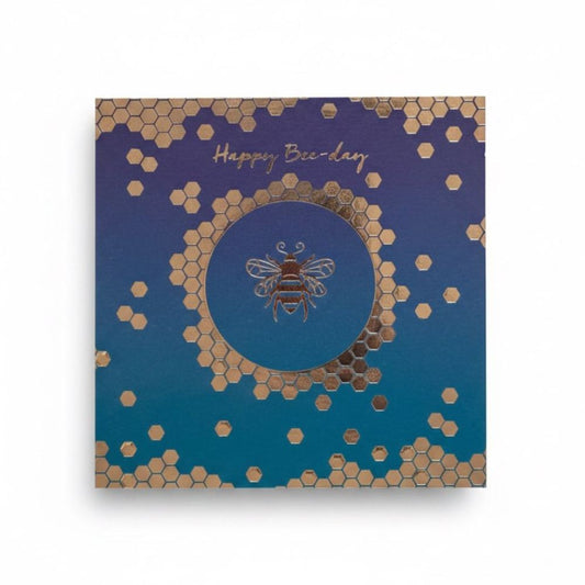 Happy Bee-day Birthday Card - Greeting Card
