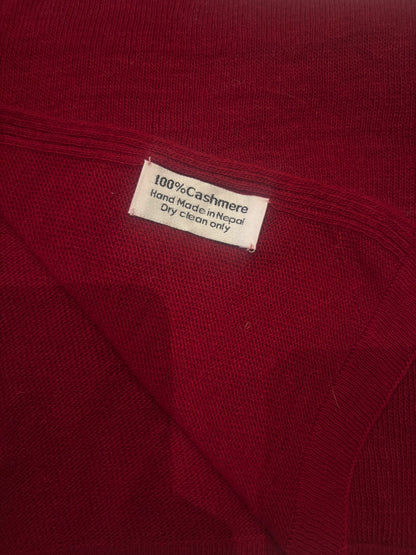 Classic 100% Cashmere Travel Wrap Blanket - Cashmere Wrap - view 12