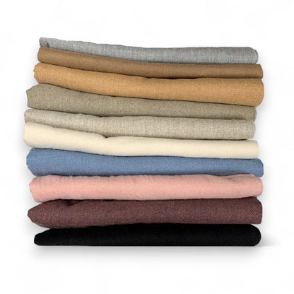 Classic Vintage Wool Mix Scarf Wrap - Woolen Scarf