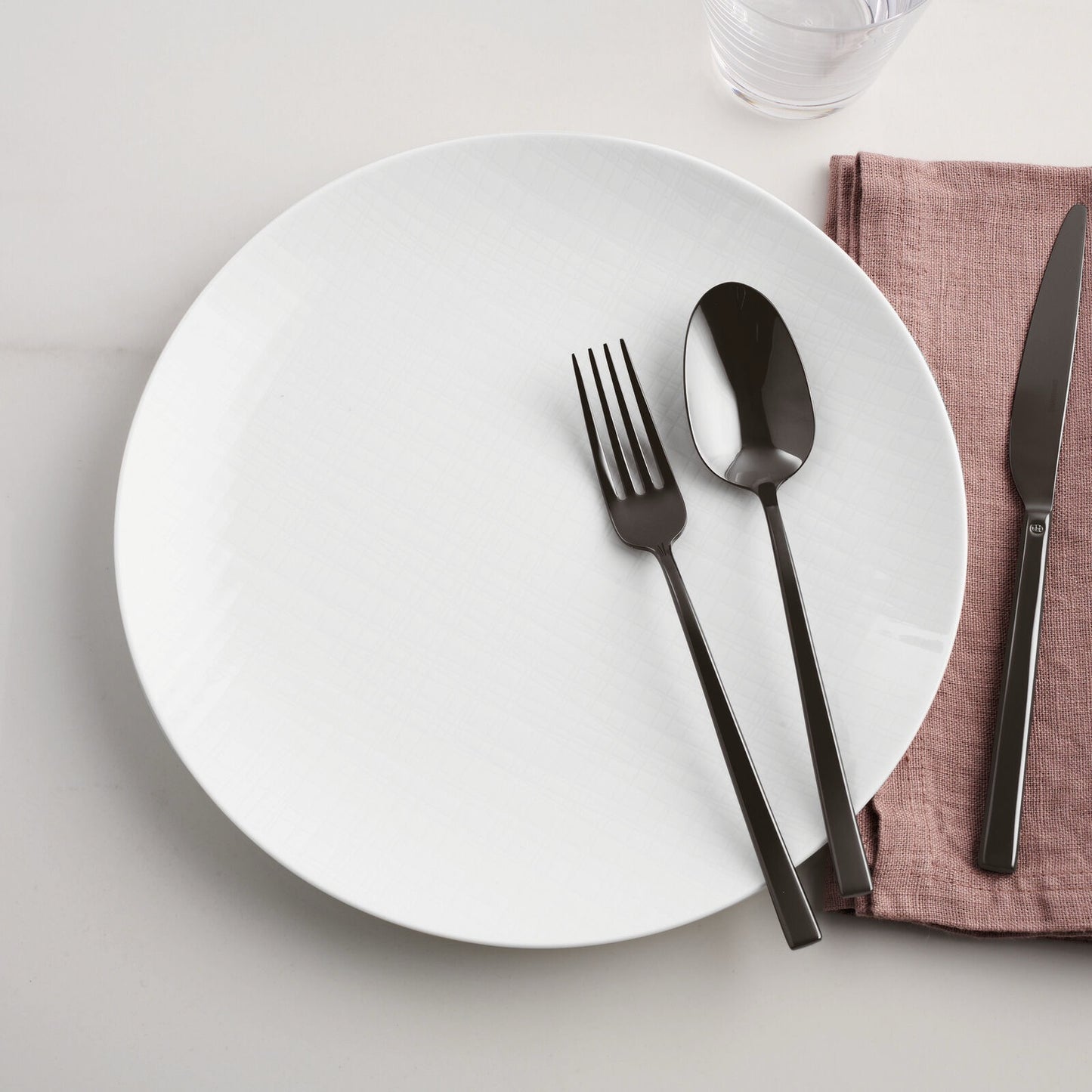 Rock PVD New Black 36-Piece Cutlery Set – Sambonet