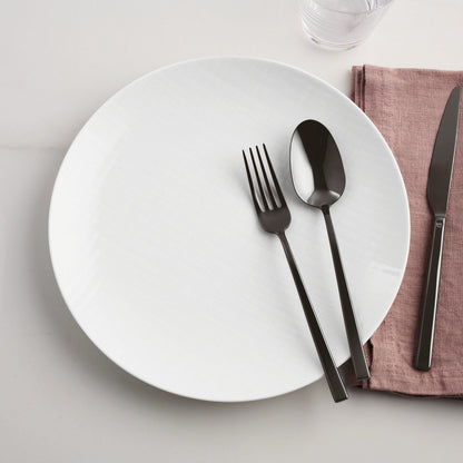 Rock PVD New Black 36-Piece Cutlery Set – Sambonet