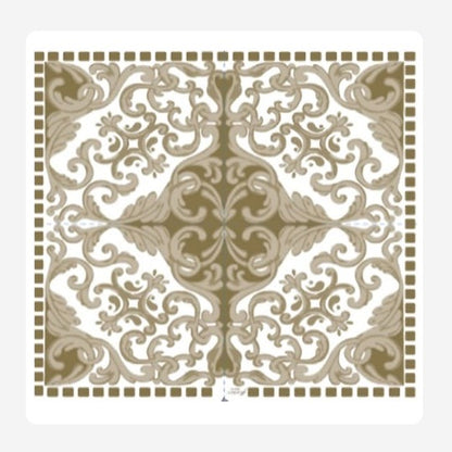 Gold Ornate Napkins 40 × 40 cm Set Of 25