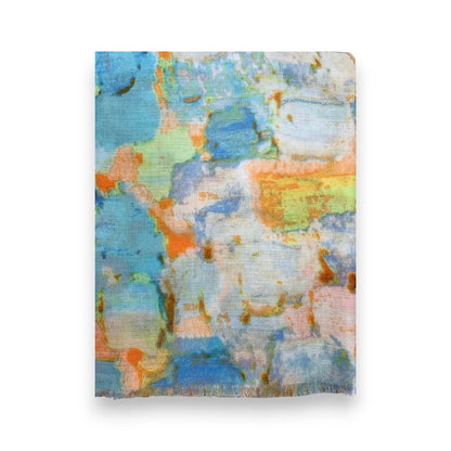 Bright Coloured Canvas Print Scarf
