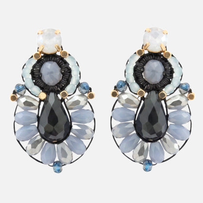 Austrian Crystal Earrings - PLAY NO MORE AFRICA