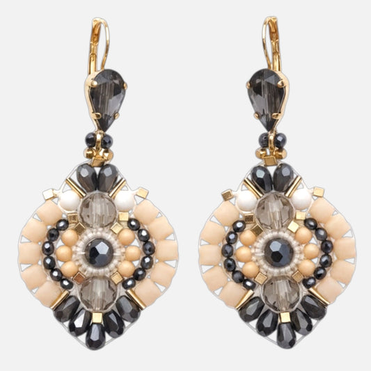 Austrian Crystal Earrings - PLAY NO MORE AFRICA