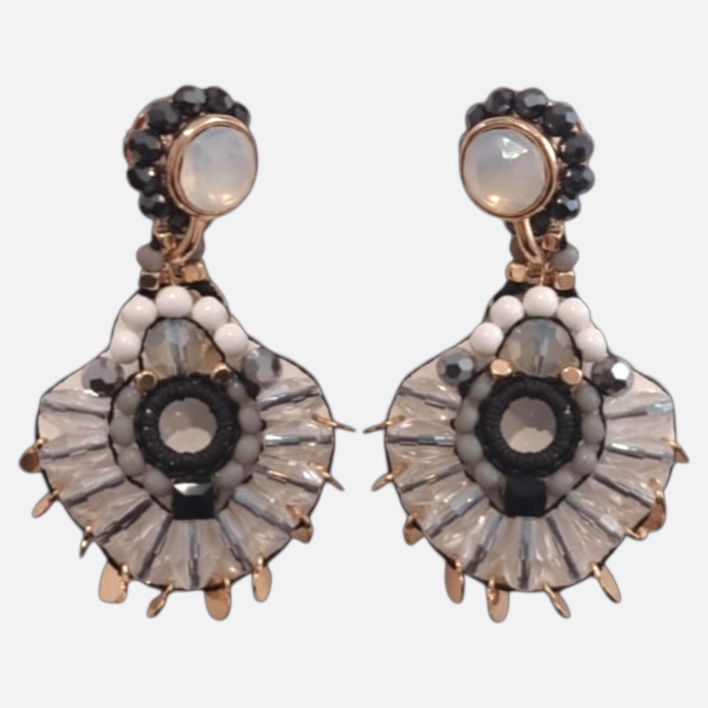 Austrian Crystal Earrings - PLAY NO MORE AFRICA
