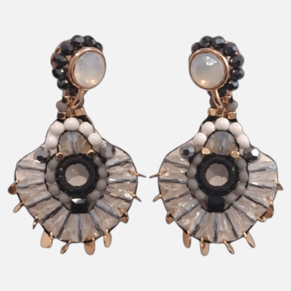 Austrian Crystal Earrings - PLAY NO MORE AFRICA