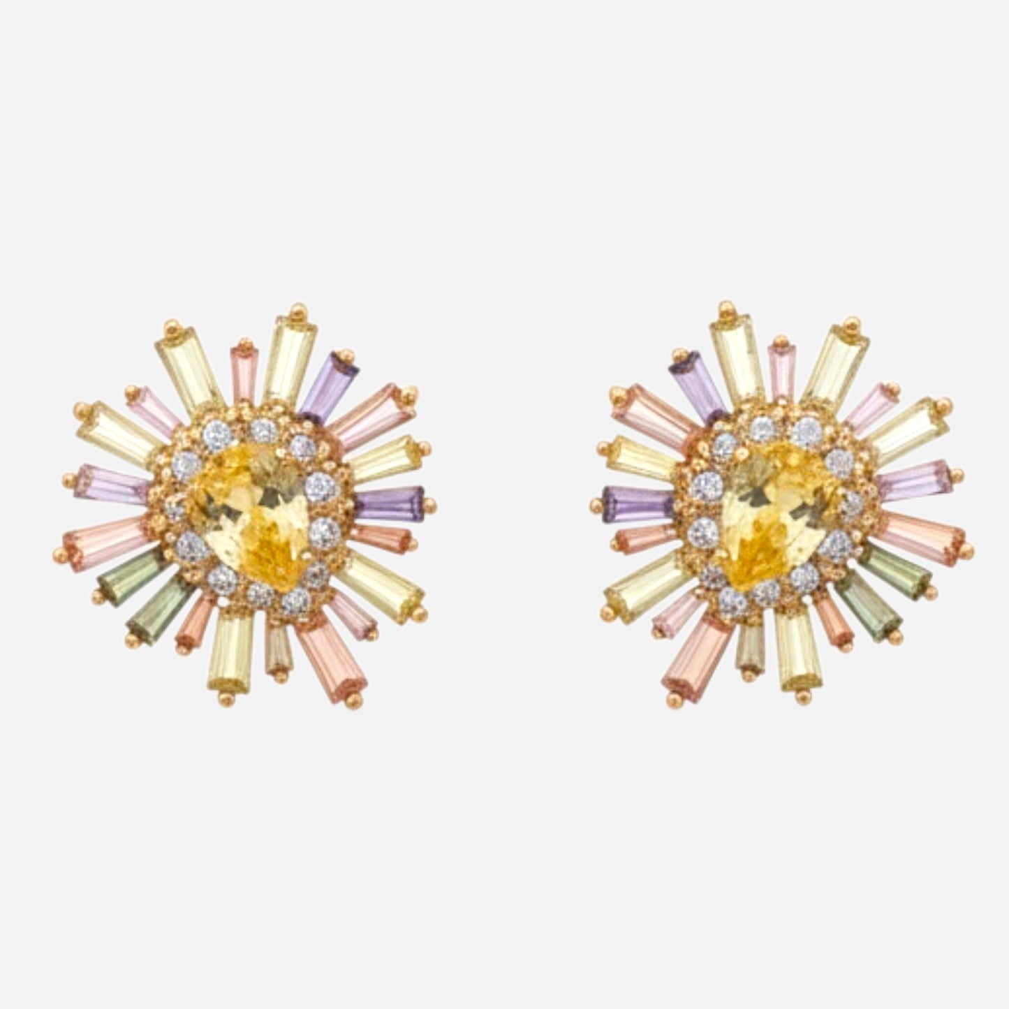 Austrian Crystal Earrings - PLAY NO MORE AFRICA