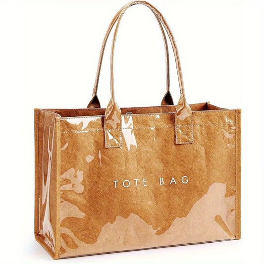 Everyday Luxe PVC Tote Bag