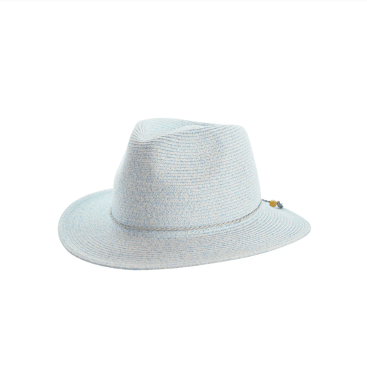 Avoca Fedora Sky Blue - Emthunzini Hats