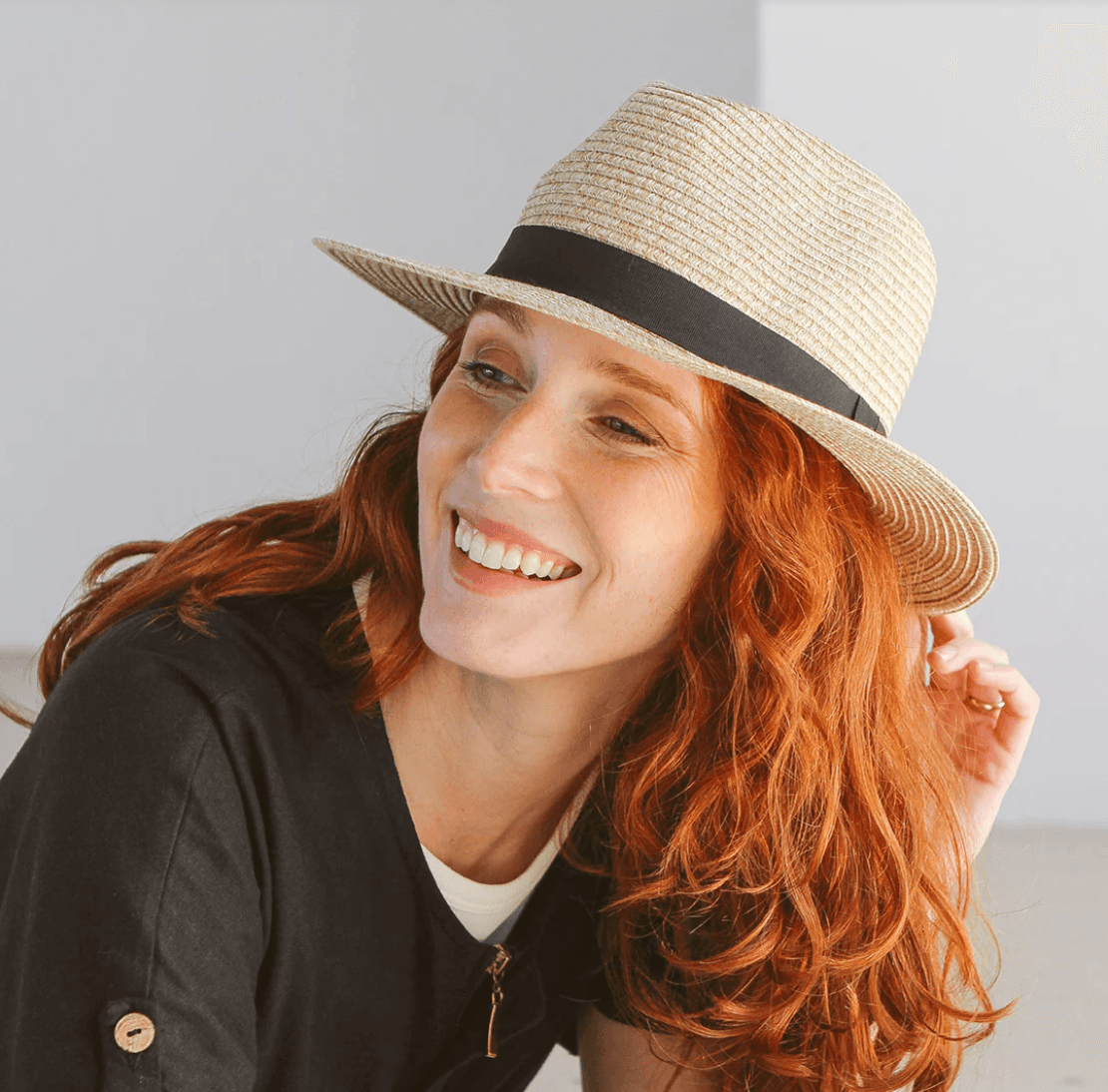 Pana-Mate Fedora Ivory - Emthunzini Hats - Fedora hat - view 2