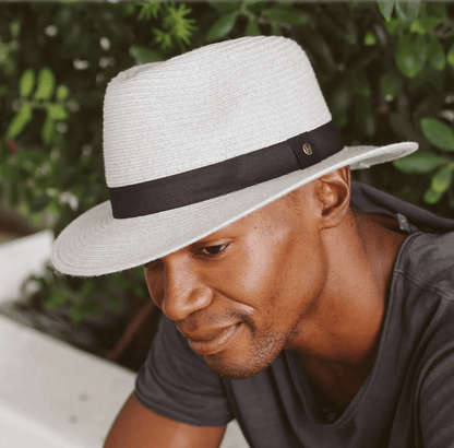 Pana-Mate Fedora Ivory - Emthunzini Hats - Fedora hat - view 3