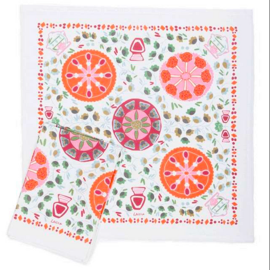 Delicious Cotton Napkins 40 x 40 cm Set Of 4 - Lalela