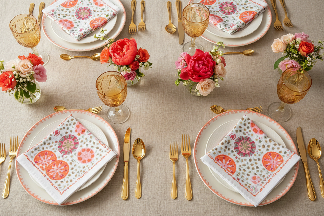 Delicious Cotton Tablecloth - Lalela