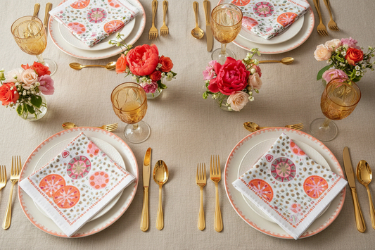 Delicious Cotton Napkins 40 x 40 cm Set Of 4 - Lalela
