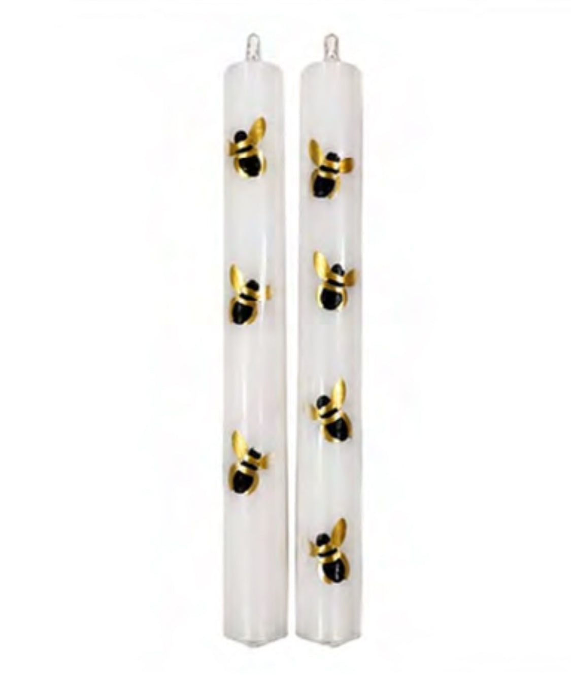 Classic Handpainted Dinner Candles (Set Of 2)