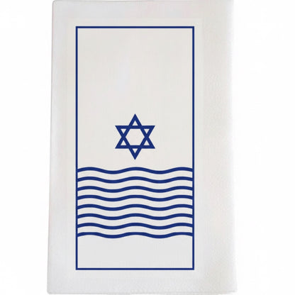 Shabbat Guest Thank You Napkins 20 x 40 cm Set Of 25
