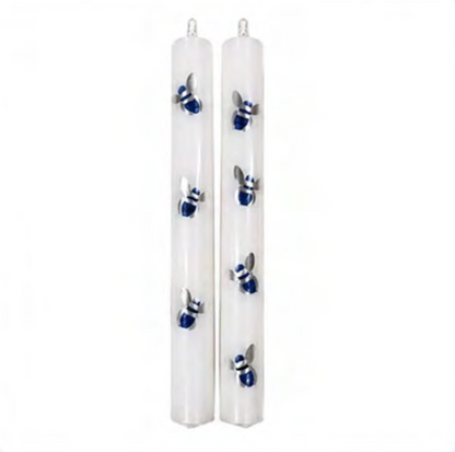Classic Handpainted Dinner Candles (Set Of 2)