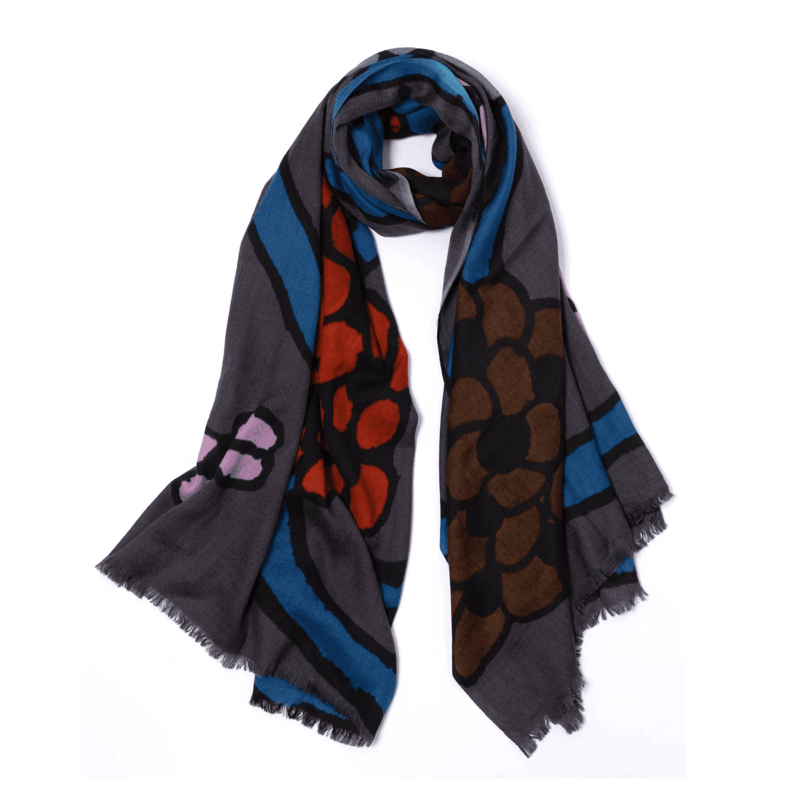Daisy Chain Scarf - Lalela Scarf - Woolen Scarf