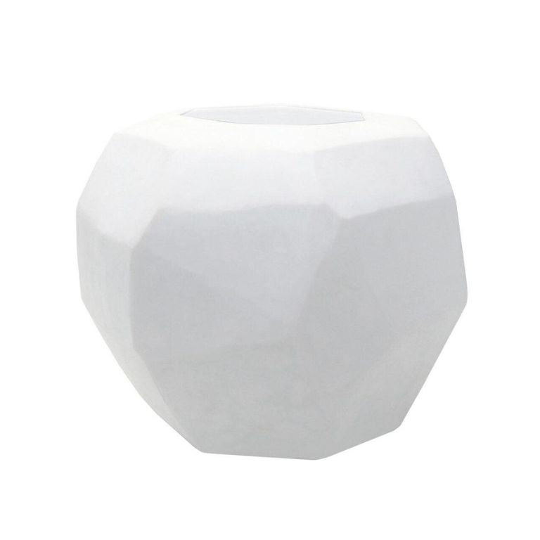 Cubistic Opal Glass Vase 27 cm - Guaxs
