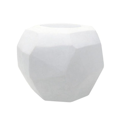 Cubistic Opal Glass Vase 27 cm - Guaxs