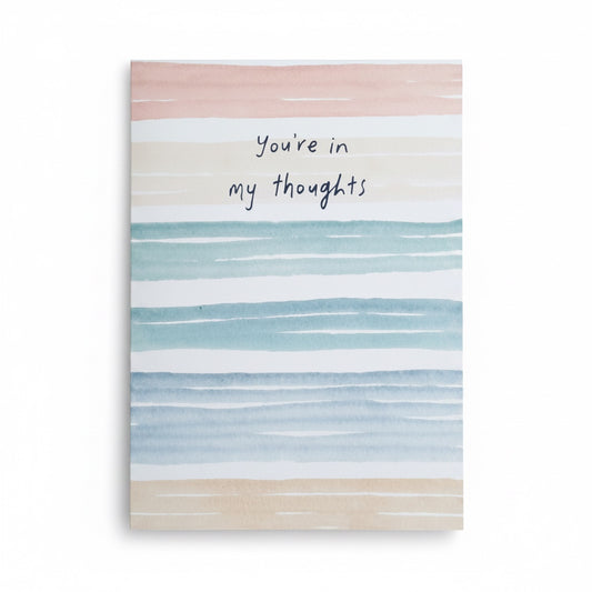 You're In My Thoughts Card - Greeting Card