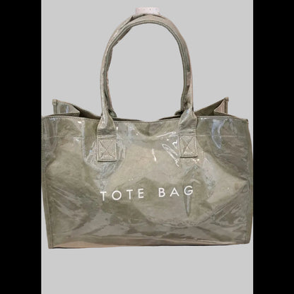 Everyday Luxe PVC Tote Bag