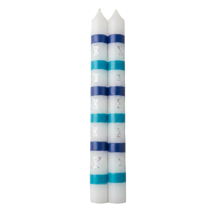Classic Handpainted Dinner Candles (Set Of 2)