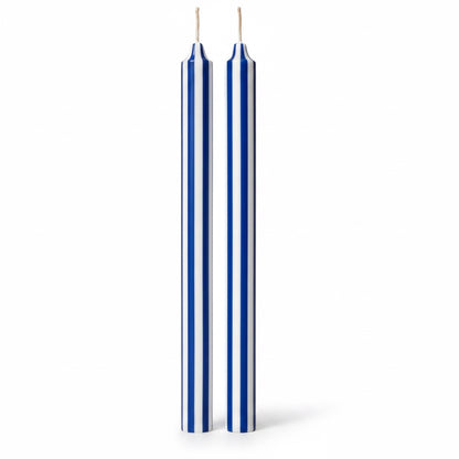 Classic Handpainted Dinner Candles (Set Of 2)