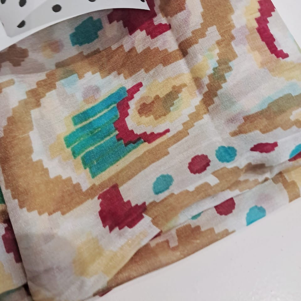 Nepalese Pure Silk Scarf (Large) - view 3
