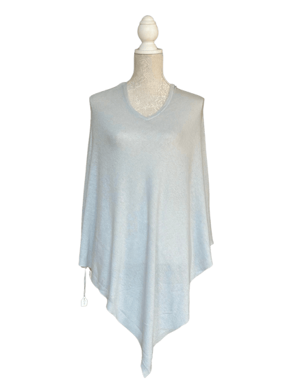 Beacon Grey Light - Weight Cashmere Poncho